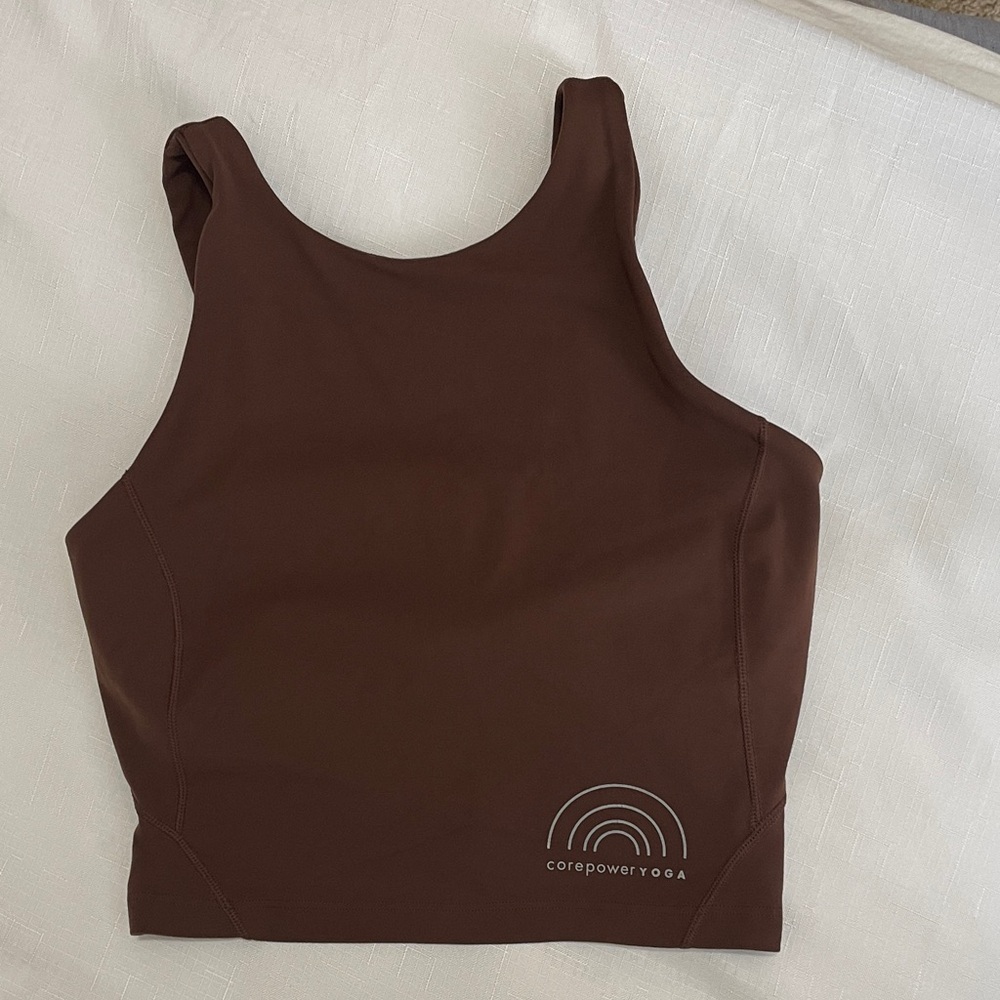 lululemon athletica Brown Sports Bra w/o pads
